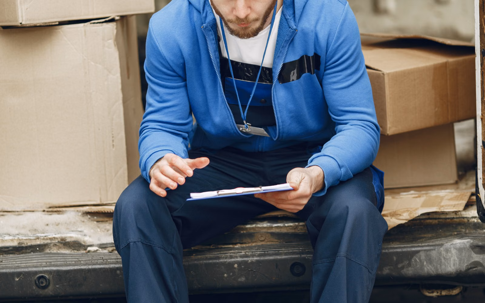 Logistics / Fleet QR Workspace QR workflow